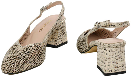 Sandały Boccato 0436-00403 92.3 Beige Skóra Naturalna