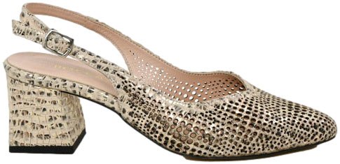 Sandały Boccato 0436-00403 92.3 Beige Skóra Naturalna