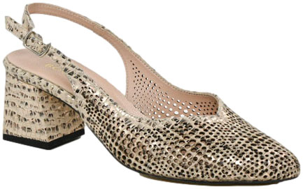 Sandały Boccato 0436-00403 92.3 Beige Skóra Naturalna