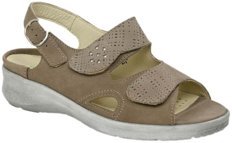 Sandały Wygodne Waldlaufer 8110042010000523797 Skóra Naturalna