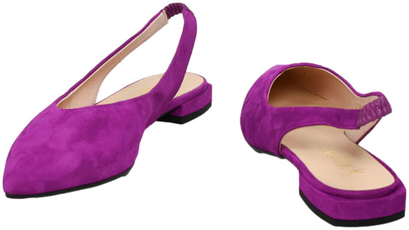 Sandały Visconi 7446387/062 Fuksja  Skóra Naturalna