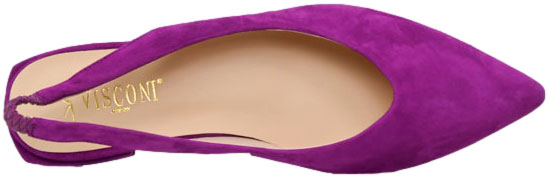 Sandały Visconi 7446387/062 Fuksja  Skóra Naturalna