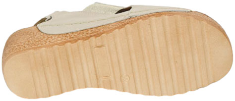 Sandały Lemar 50110 V.Taupe+Złoto Skóra Naturalna