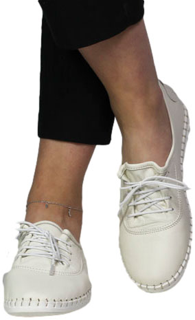 Sneakersy Boccato 500 1722 44 Beż  Skóra Naturalna