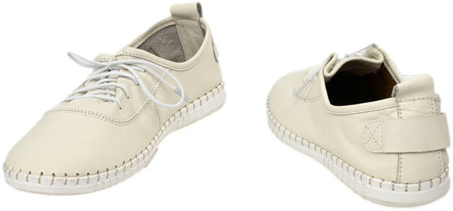 Sneakersy Boccato 500 1722 44 Beż  Skóra Naturalna