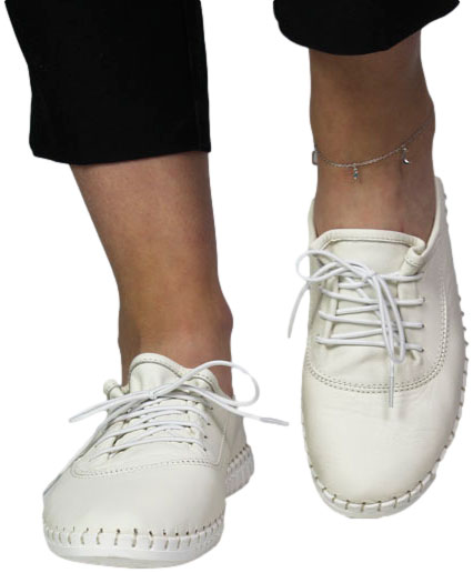 Sneakersy Boccato 500 1722 44 Beż  Skóra Naturalna