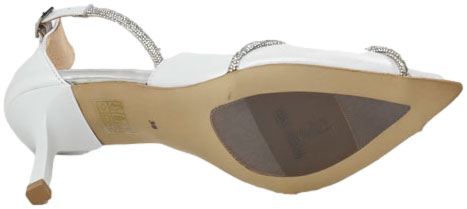 Czółenka Stylowe Prestige 2300/KL BI-Perła/Src Skóra Naturalna