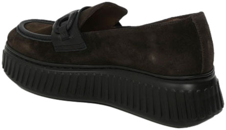Mokasyny Wonders A-5203 Charme Testa Wild Negro Skóra Naturalna