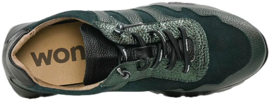 Sneakersy Wonders A-24110 Wild Alpine Trend Alpine Skóra Naturalna