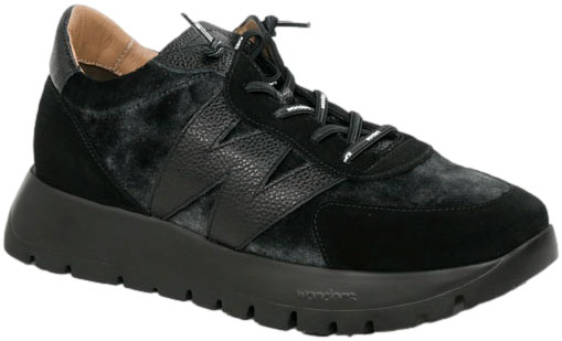 Sneakersy Wonders A-24111 Trend Negro Tej.Negro 