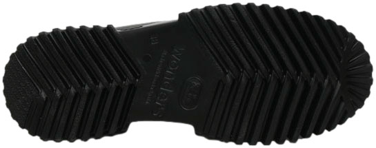 Mokasyny Wonders A-4420 Lack Negro Gakil Negro Skóra Naturalna