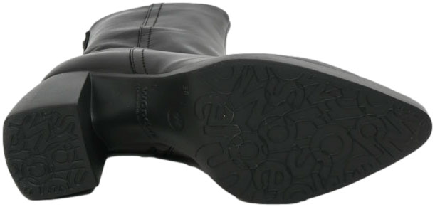Botki Wonders L-1601 Isy Negro Skóra Naturalna 