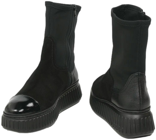 Botki Wonders A-5207 Lack Negro Charme Negro