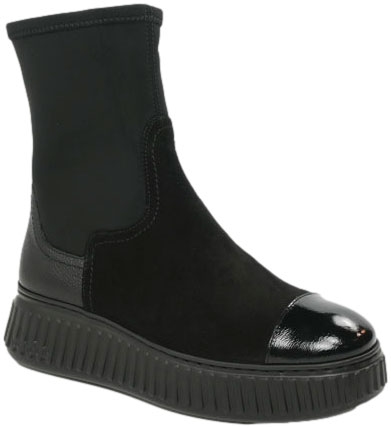 Botki Wonders A-5207 Lack Negro Charme Negro