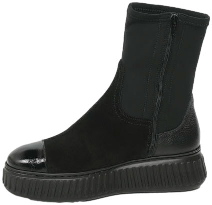 Botki Wonders A-5207 Lack Negro Charme Negro