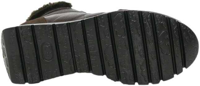 Trzewiki Wonders A-2497-Y Trend Testa Wild Coffe Skóra Naturalna