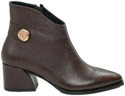 Botki Boccato G070.2944 370 Brąz Skóra Naturalna
