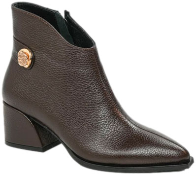 Botki Boccato G070.2944 370 Brąz Skóra Naturalna