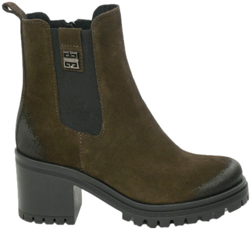 Botki  Lemar 60494 W.Czekolada +CN Skóra Naturalna