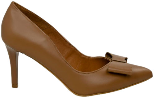 Szpilki Prestige 2322/SZP Toffi-Lico Skóra Naturalna
