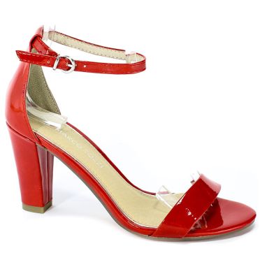 Sandały Marco Tozzi 2-28351-22 524 Red Patent