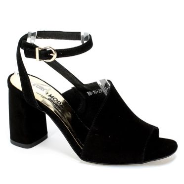 Sandały Euro Moda 19 2973/003-P Czarny