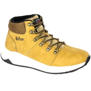Sneakersy Lee Cooper LCJ-22-31-1452M Brąz +Żółty