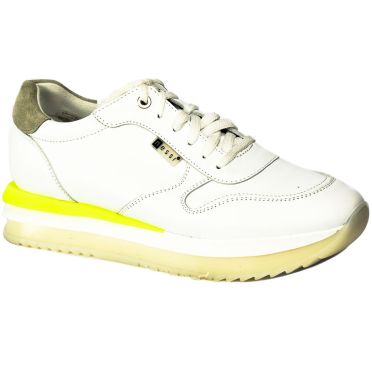 Sneakersy Nessi ST.22223 Biały 12 Skórzane
