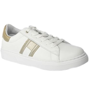 Sneakersy Tommy Hilfiger T3A9-32703-1355X048 White Plat Białe