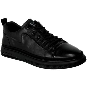 Sneakersy Andiamo 2277-1 Black Czarne Skórzane