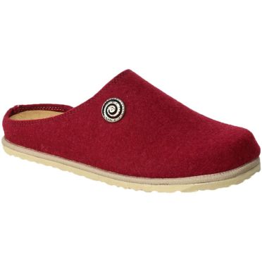 Pantofle Brinkmann 320175-41 Bordowe Czerwone