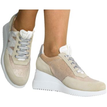Sneakersy Wonders G-6620-T Susy Natural Bianco 