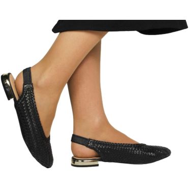 Baleriny Letnie GiosEppo 69142 Itapora Black Czarne_TN