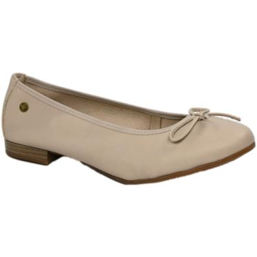 Baleriny Stylowe Maciejka P6800-04 00 Beż Skóra Naturalna