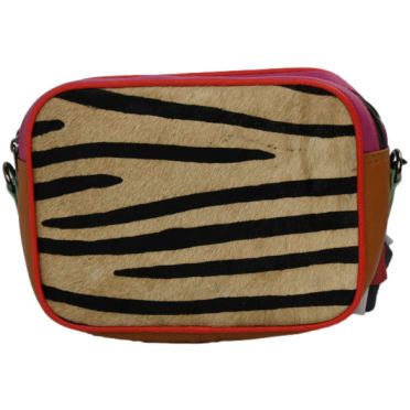 Torebka Modna Olivka 100023W Weronika Multikolor Skóra Naturalna