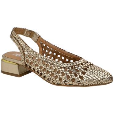 Czółenka Eleganckie GiosEppo 71185 Platinum Skóra Naturalna_TN