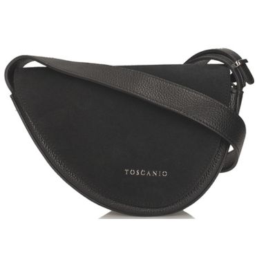 Torebka Toscanio G87 Czarny Skóra Naturalna