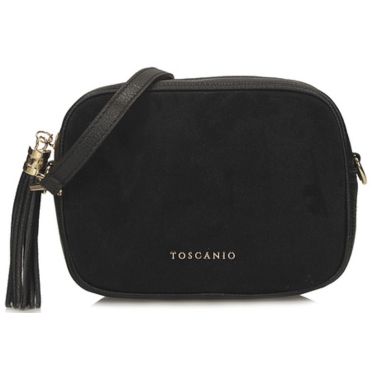 Torebka Toscanio G88 Czarny Skóra Naturalna