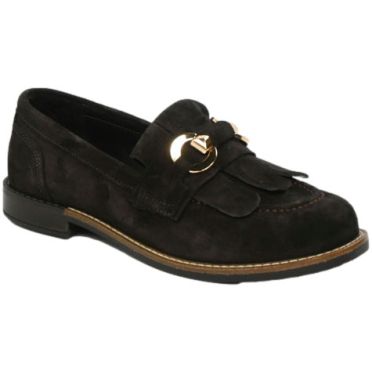 Mokasyny Eleganckie Venezia V473-01547-02 Brąz Skóra Naturalna