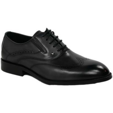 Półbuty Eleganckie John Doubare QA378-G6-C273 Grey Skóra Naturalna