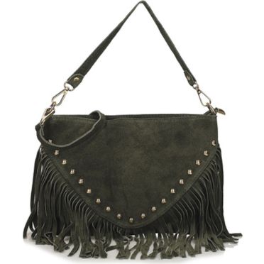 Torebka Toscanio G131 Zieleń  Skóra Naturalna