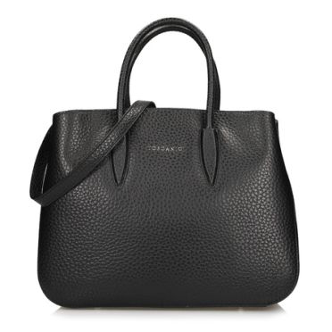 Torebka Toscanio F57 Czarny Skóra Naturalna 