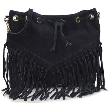 Torebka Toscanio G145 Granat Skóra Naturalna