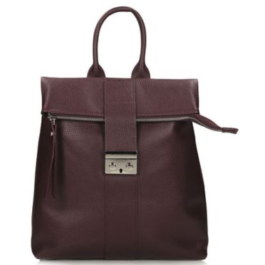 Torebka Toscanio G111 Bordo D54  Skóra Naturalna 