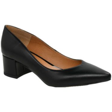 Czółenka Wygodne Prestige 2235/OBL K-Lico Czarny Skóra Naturalna