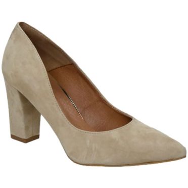 Czółenka Prestige 2242 OBL Natural Zamsz Skóra Naturalna