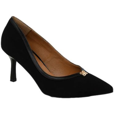 Szpilki Eleganckie Prestige 2262/SZP K-Zamsz K-Lico Skóra Naturalna