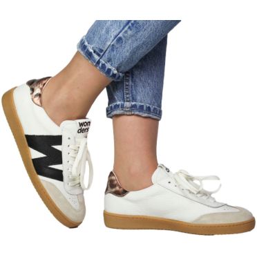 Sneakersy Wonders AP-2001 Trend v Beig Wild v Negro