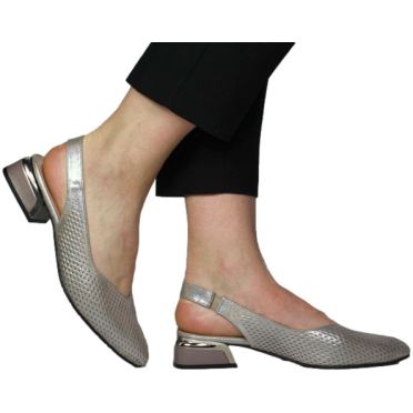 Sandały Boccato 049.5908 Vizion Saten  Skóra Naturalna