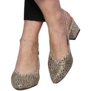 Sandały Boccato 0436-00403 92.3 Beige Skóra Naturalna